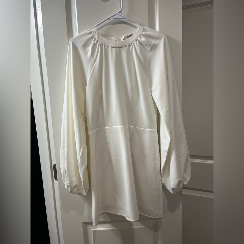 Missguided + Cream Dress